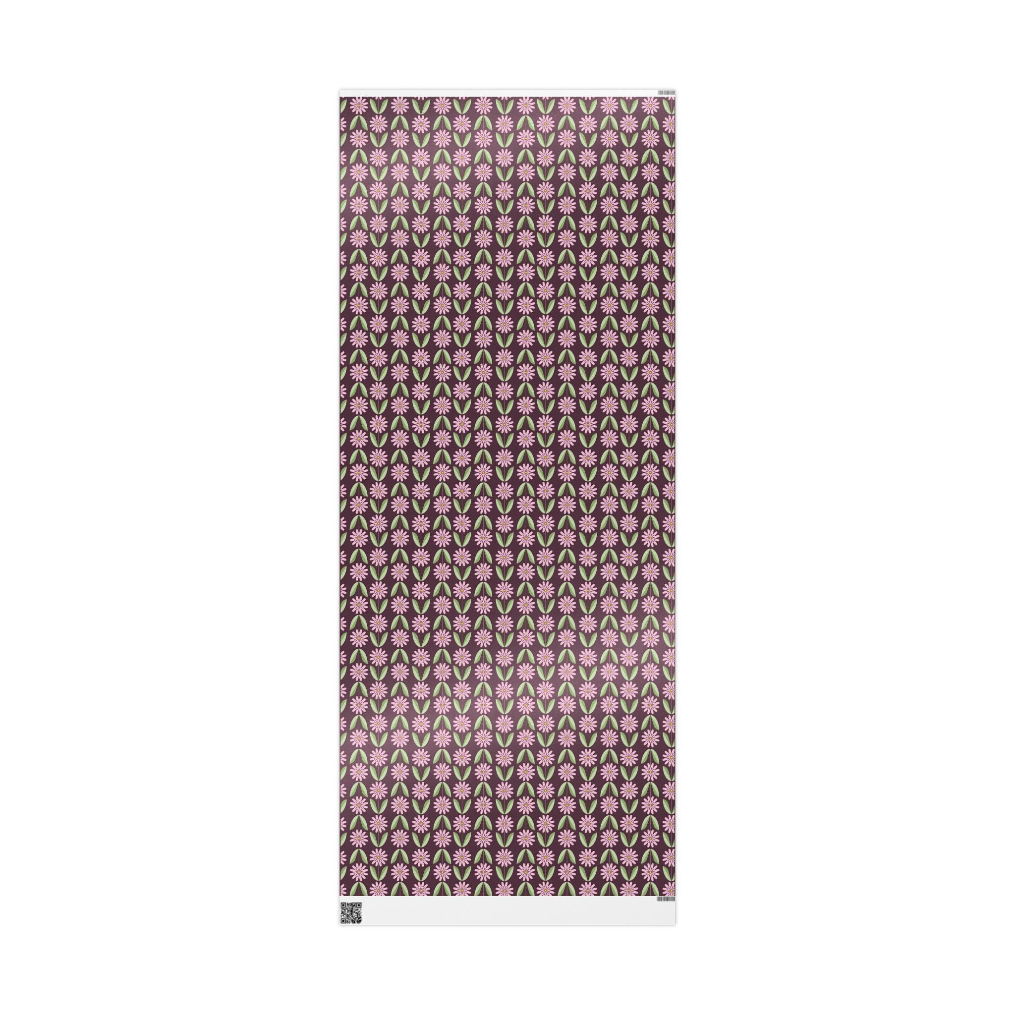Pink Daisy Wrapping Paper – Cheerful Floral Gift Wrap by Flora & Co.