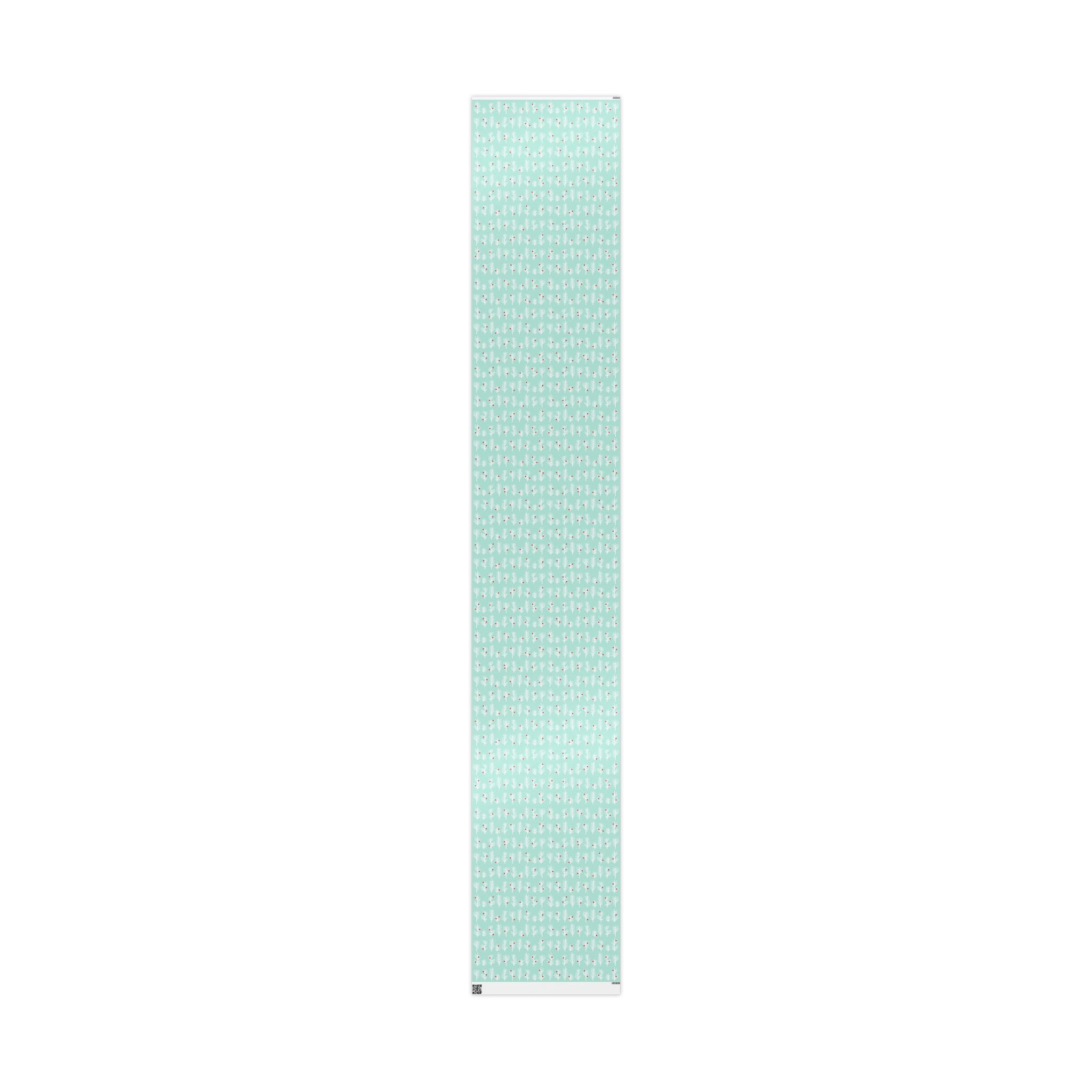 Mint Evergreen Wrapping Paper – Modern Holiday Gift Wrap by Flora & Co.